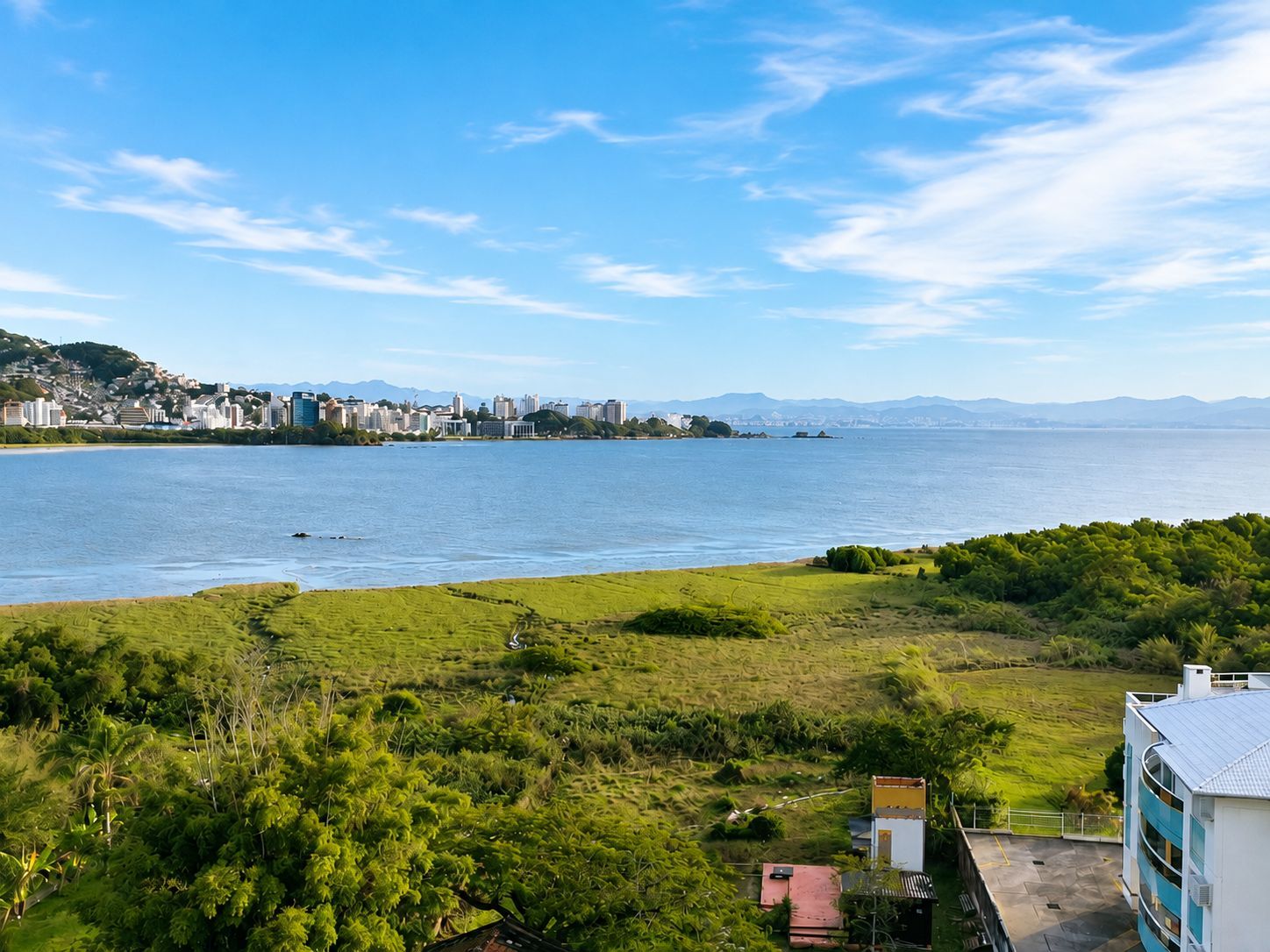 Vista do mar na região do Serene